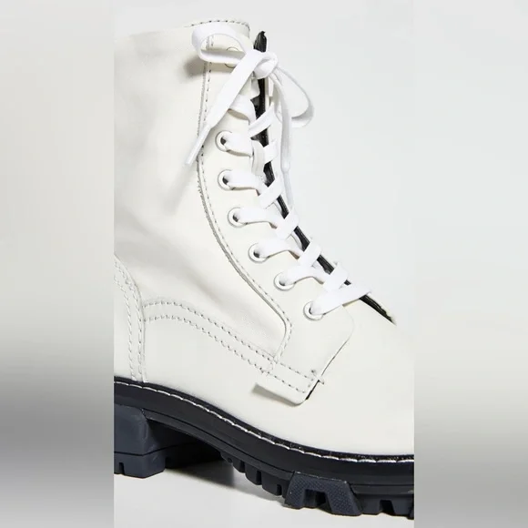 Rag & Bone NWT Shiloh Boots in White - Picture 6 of 13